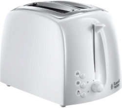 RUSSELL HOBBS  Textures 21640 2-Slice Toaster - White